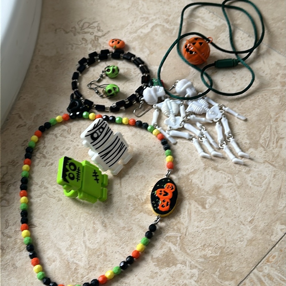 Halloween jewelry bundle